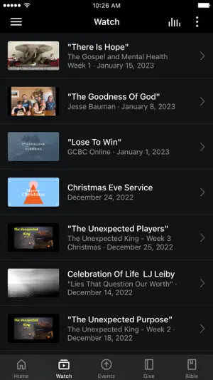 Gove Community Bible Church screenshot 3