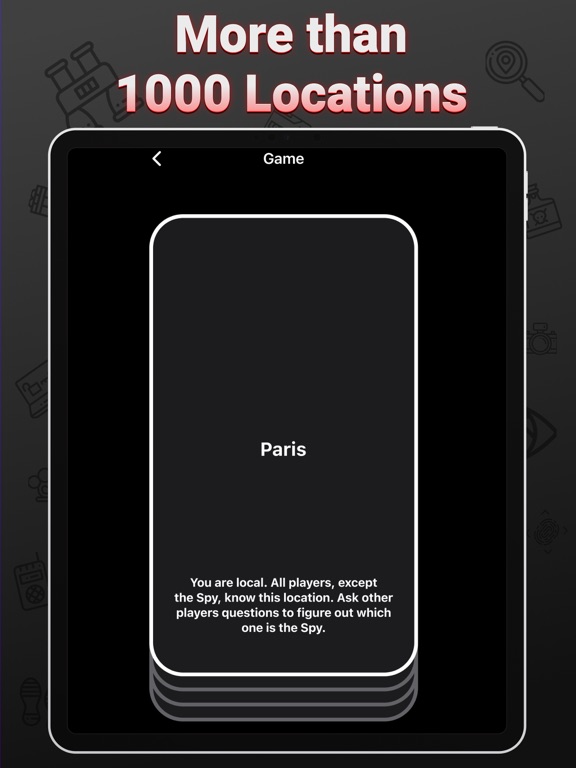 Spy - board card party game screenshot 4