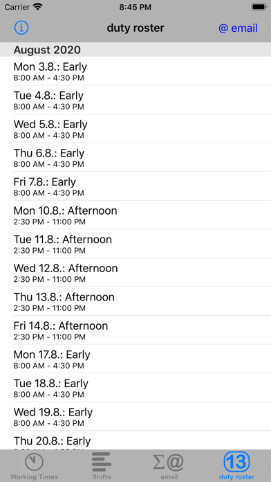 ClockOn Take Your Time Screenshot