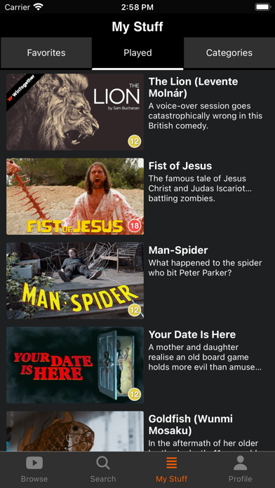 Discover Film Screenshot