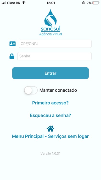 Agência Virtual - Sanesul