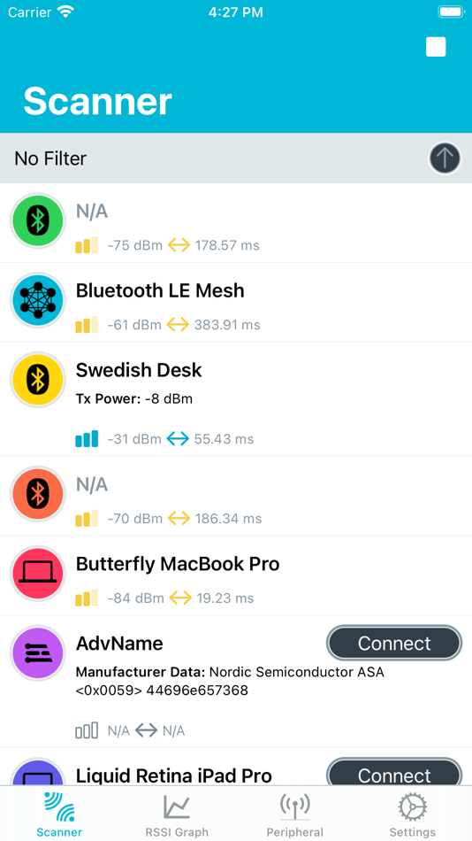 nRF Connect for Mobile - 2.7.6 - (iOS)