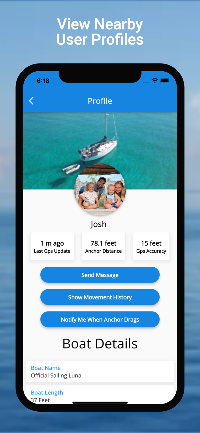 Social Anchor - Anchor Alarm