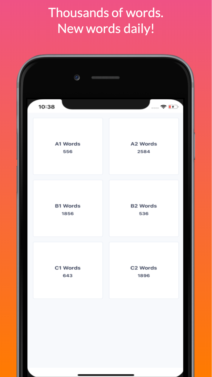 English Words by Level