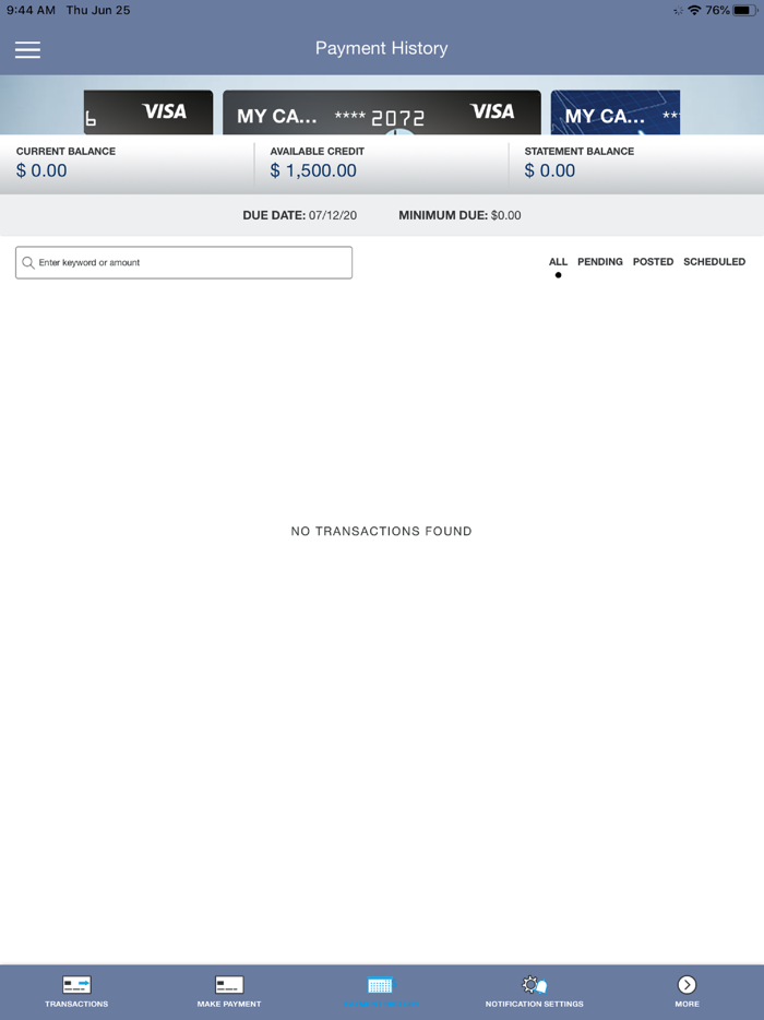 Card Control by Healthcare FCU