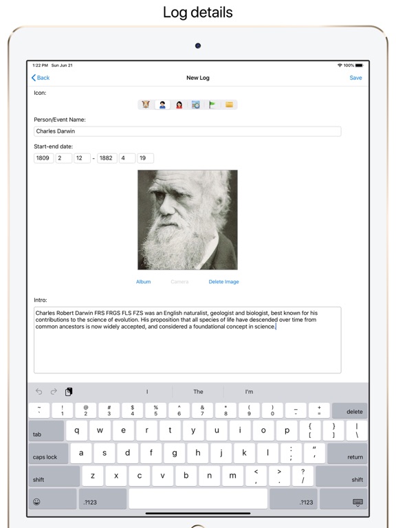 Screenshot #4 for History Log
