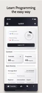 UpSkill - Coding Simplified screenshot #1 for iPhone