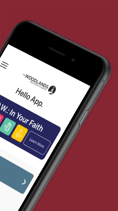 Woodlands Methodist Church Screenshot