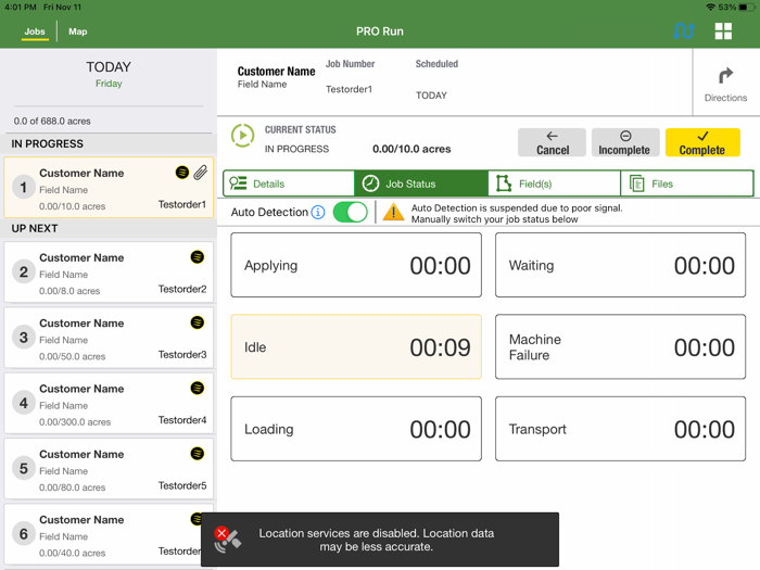 Operations Center PRO Run