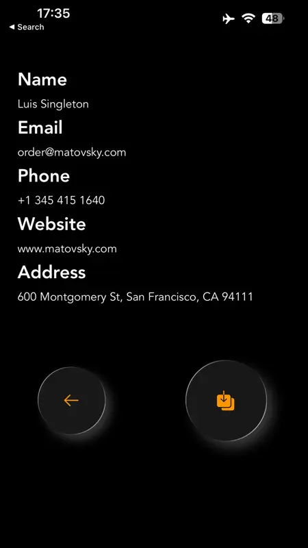 Quntact: Business Card Scanner screenshot 6 of 6