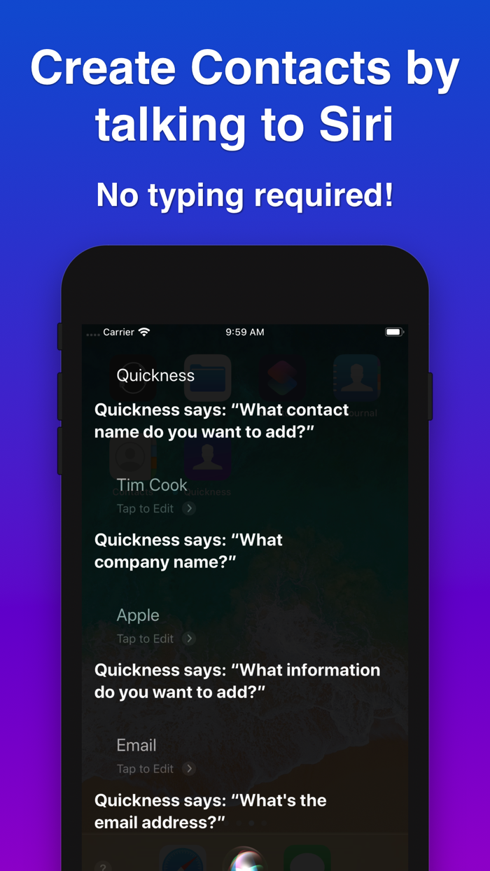 Quickness Add Contacts
