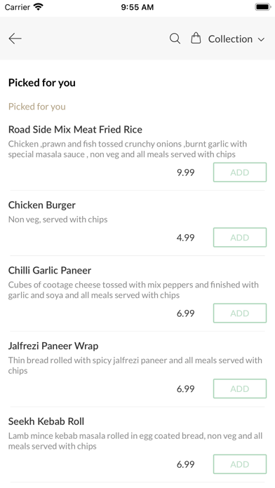Dhamaka Street Food. Screenshot