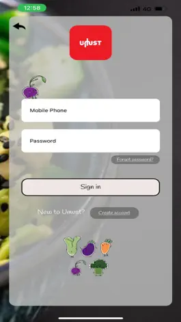 Game screenshot Umust Healthy Food apk
