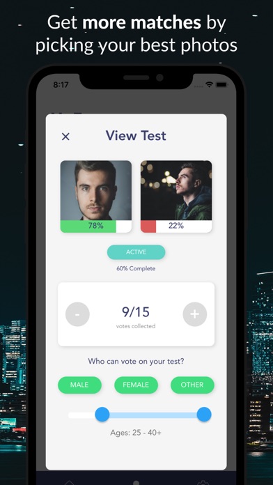 PIKII - Compare dating photos Screenshot