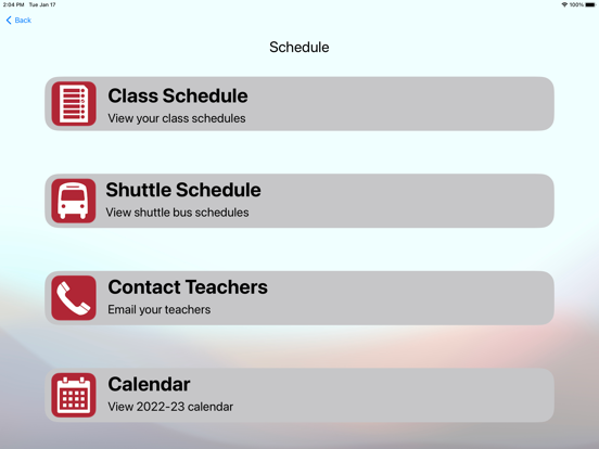 CISD Student Central iPad screenshot 6 - Education app