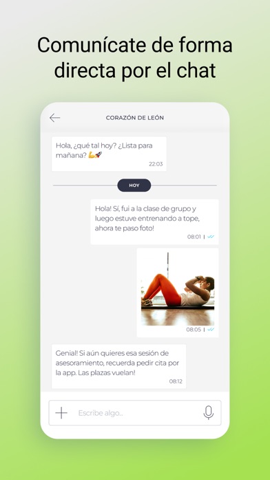 Corazón de león fitness Screenshot