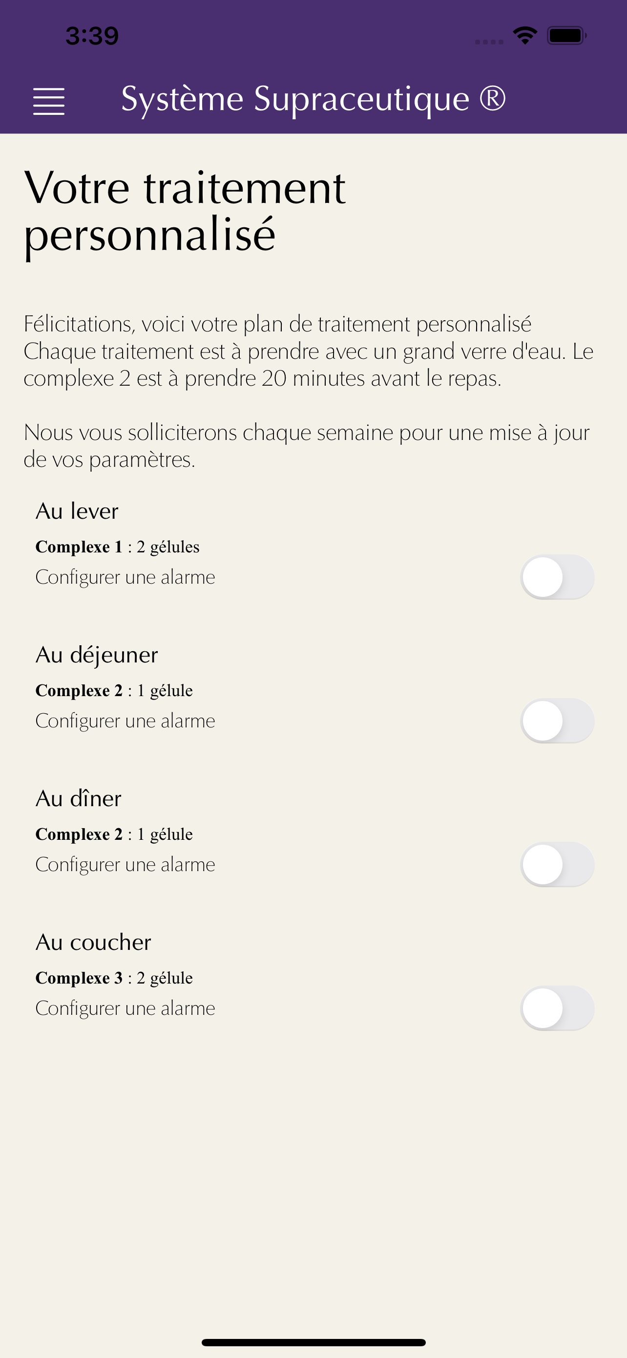Système Supraceutique ®