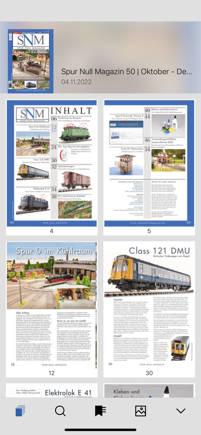 Spur Null Magazin App