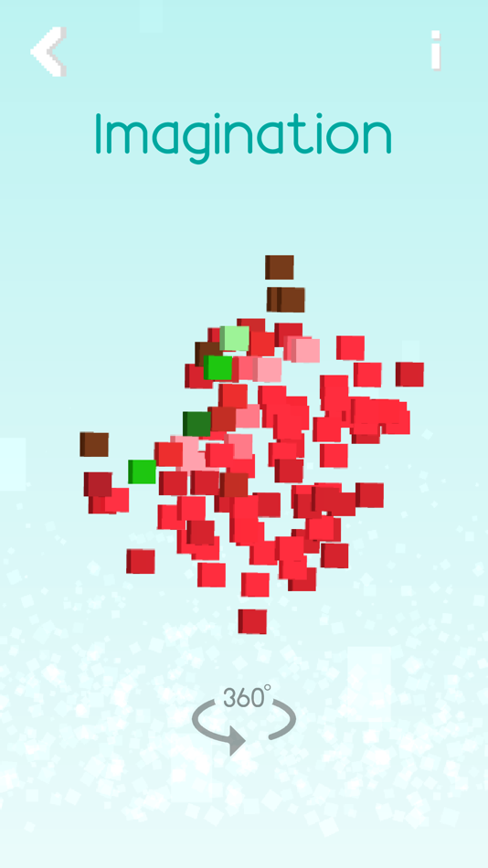 #1. Pixel Puzzle - 3D Art Game (iOS) Podle: TSZ KAI LEE