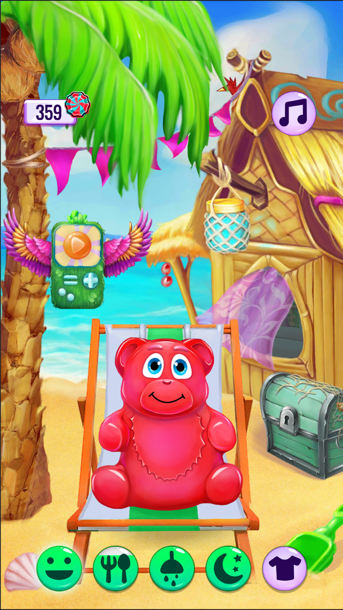 Медвежонок Валера На отдыхе