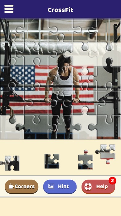 CrossFit Training Puzzle Screenshot