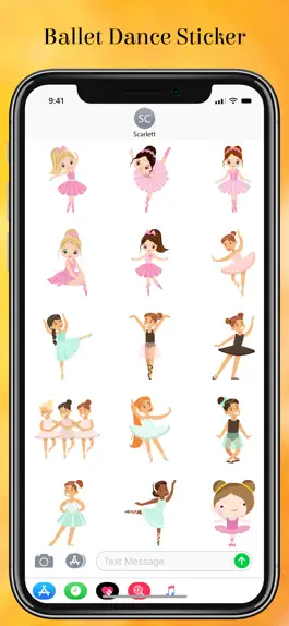 Game screenshot Dance Ballet Sticker Pack mod apk