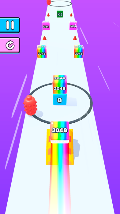 Jelly Run 2048 Screenshot