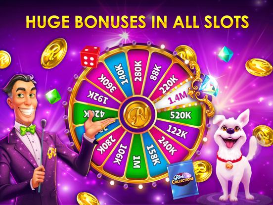 Hit it Rich! Casino Slots Game iPad app afbeelding 1