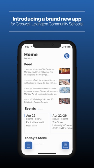 Croswell-Lexington, MI Screenshot