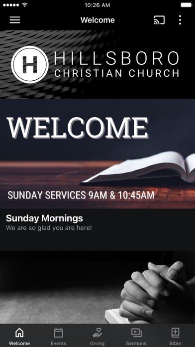 Hillsboro Christian Church Screenshot