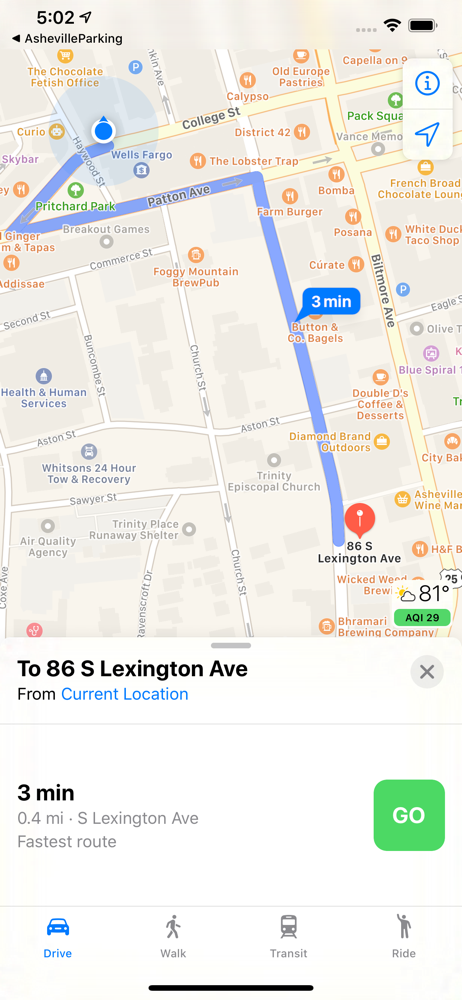 Asheville Parking screenshot 3