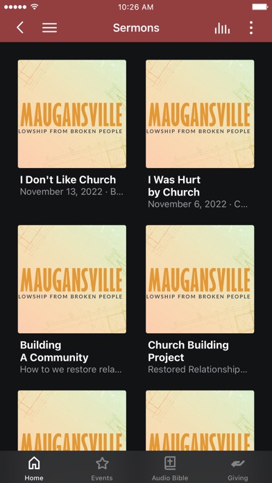 Maugansville Church Screenshot