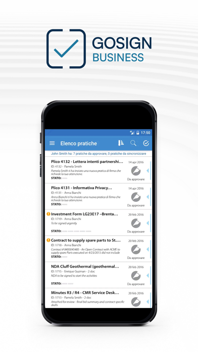 GoSign Business Screenshot