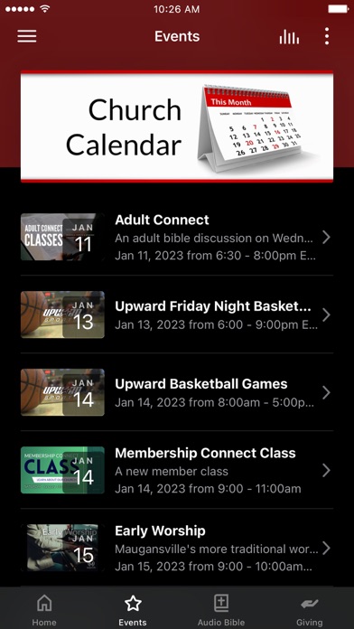 Maugansville Church Screenshot