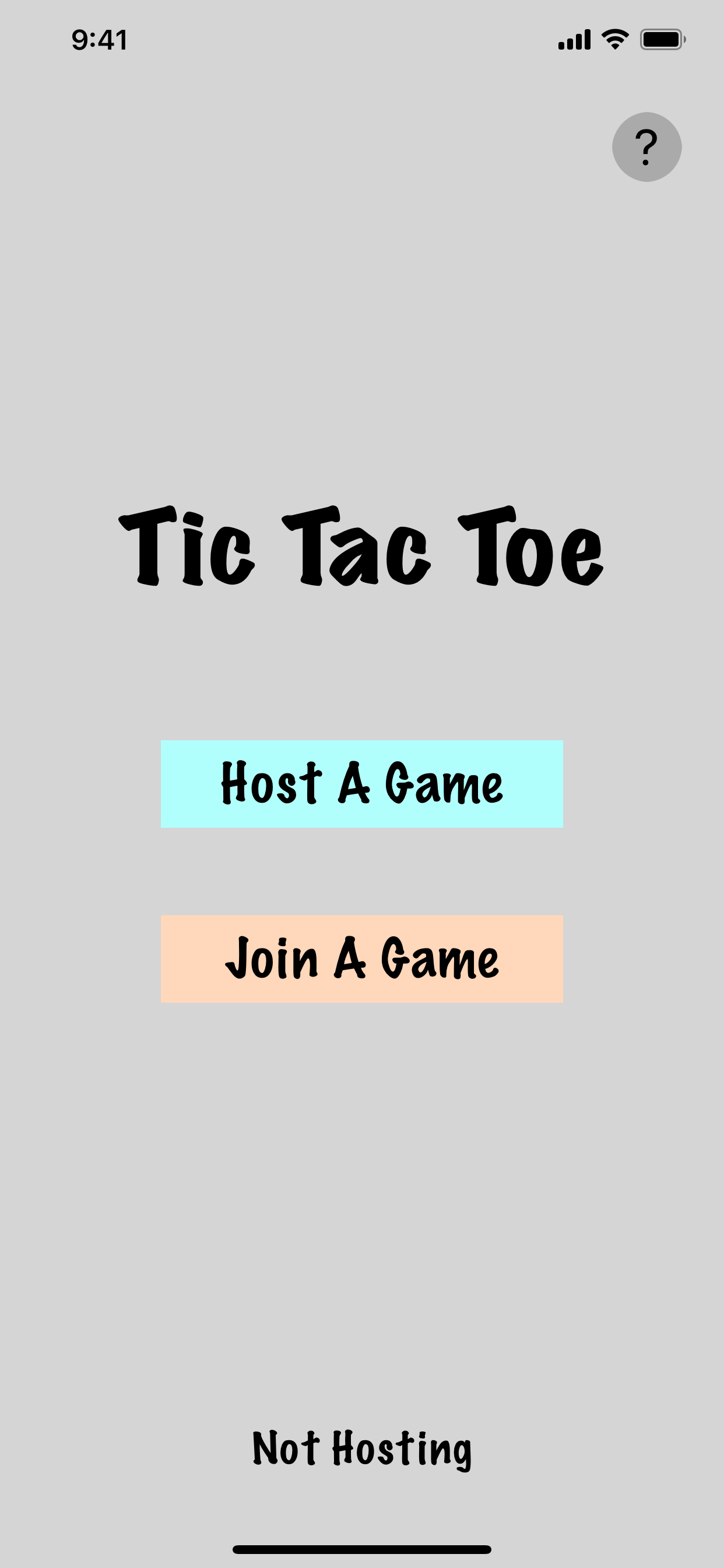 TicTacToe P2P