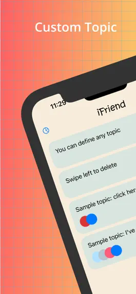 Game screenshot iFriend-self communicate mod apk