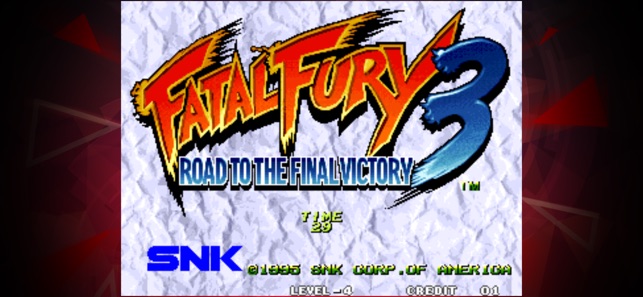 ACA NEOGEO FATAL FURY 3