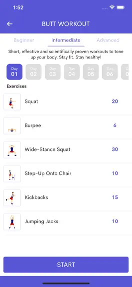 Game screenshot Workout for Fast Weight Loss apk