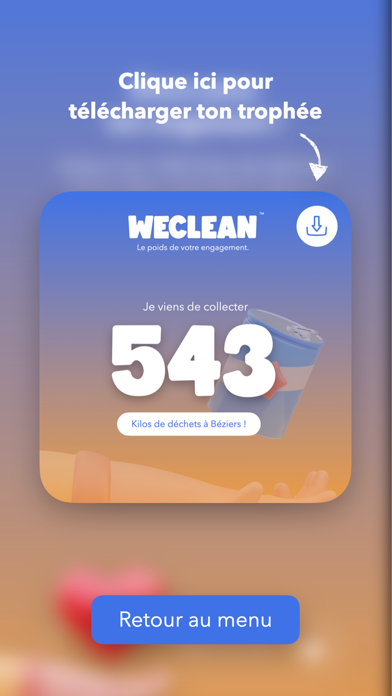 Weclean App Screenshot