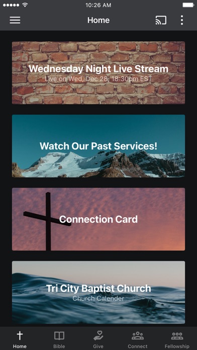 Tri-City Baptist Church Screenshot