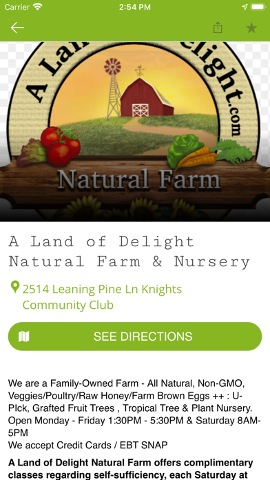 Florida Agritourism Screenshot