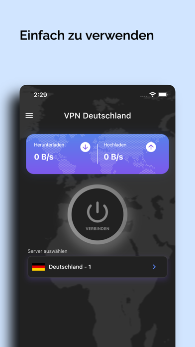 VPN Deutschland Screenshot