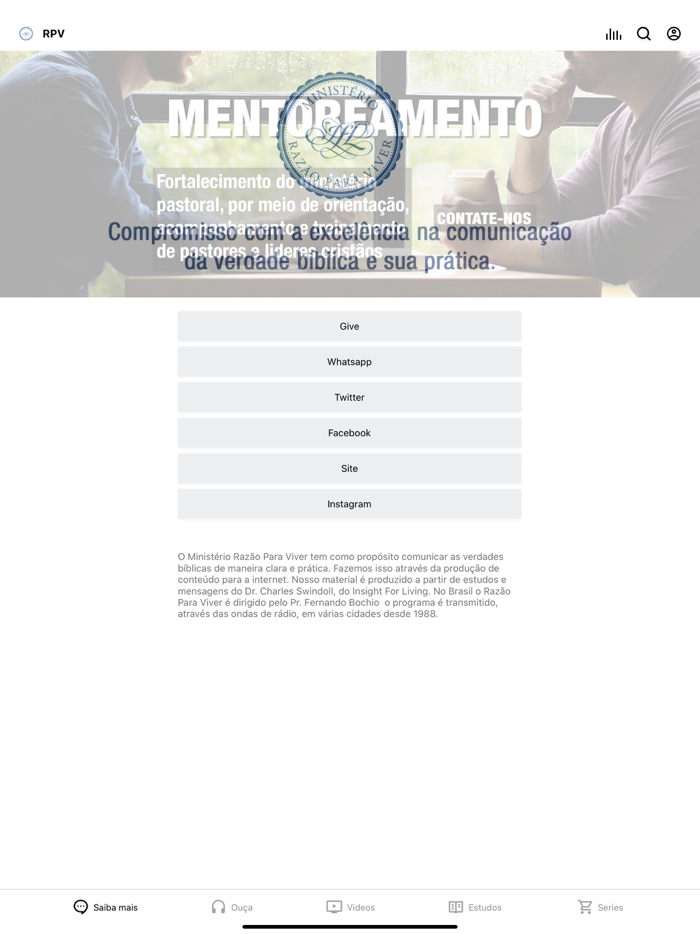 Ministério Razão Para Viver