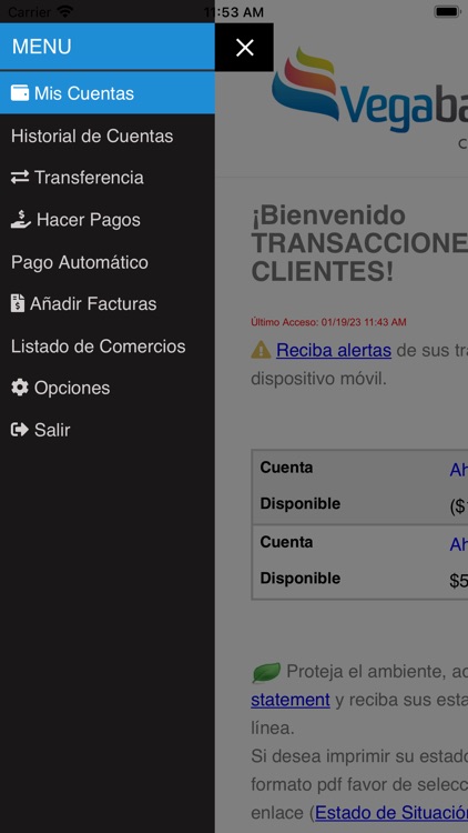 Vegabajeña Coop Móvil