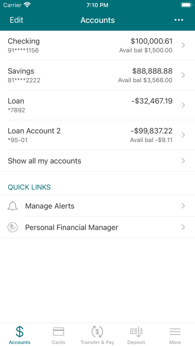 HAR-CO Credit Union Mobile App Screenshot