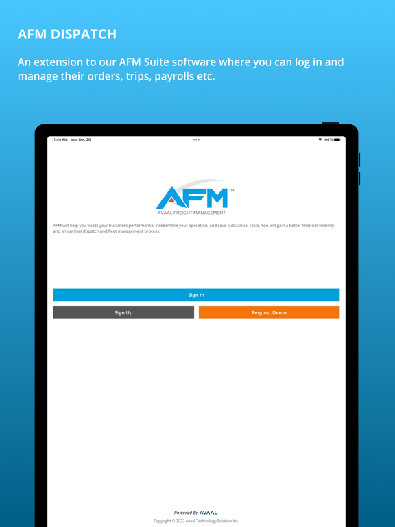 Screenshot #4 pour AFM Dispatch