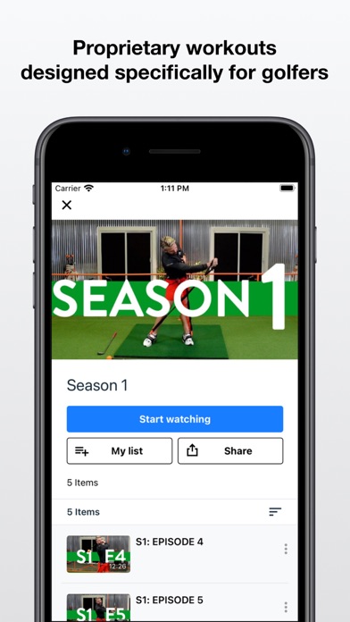 Orange Whip Golf & Fitness Screenshot