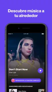 shazam iphone capturas de pantalla 2