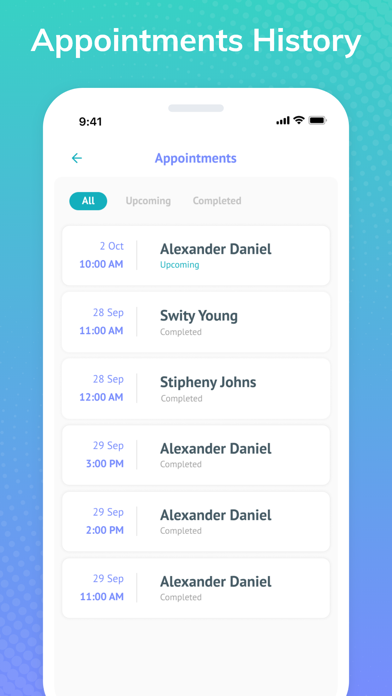 Doctor - AppoBook Screenshot