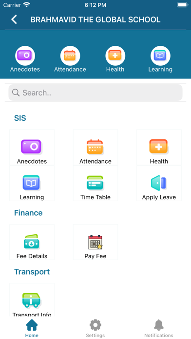 App screenshot